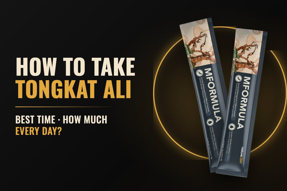 How to take tongkat ali: best time, how much, every day