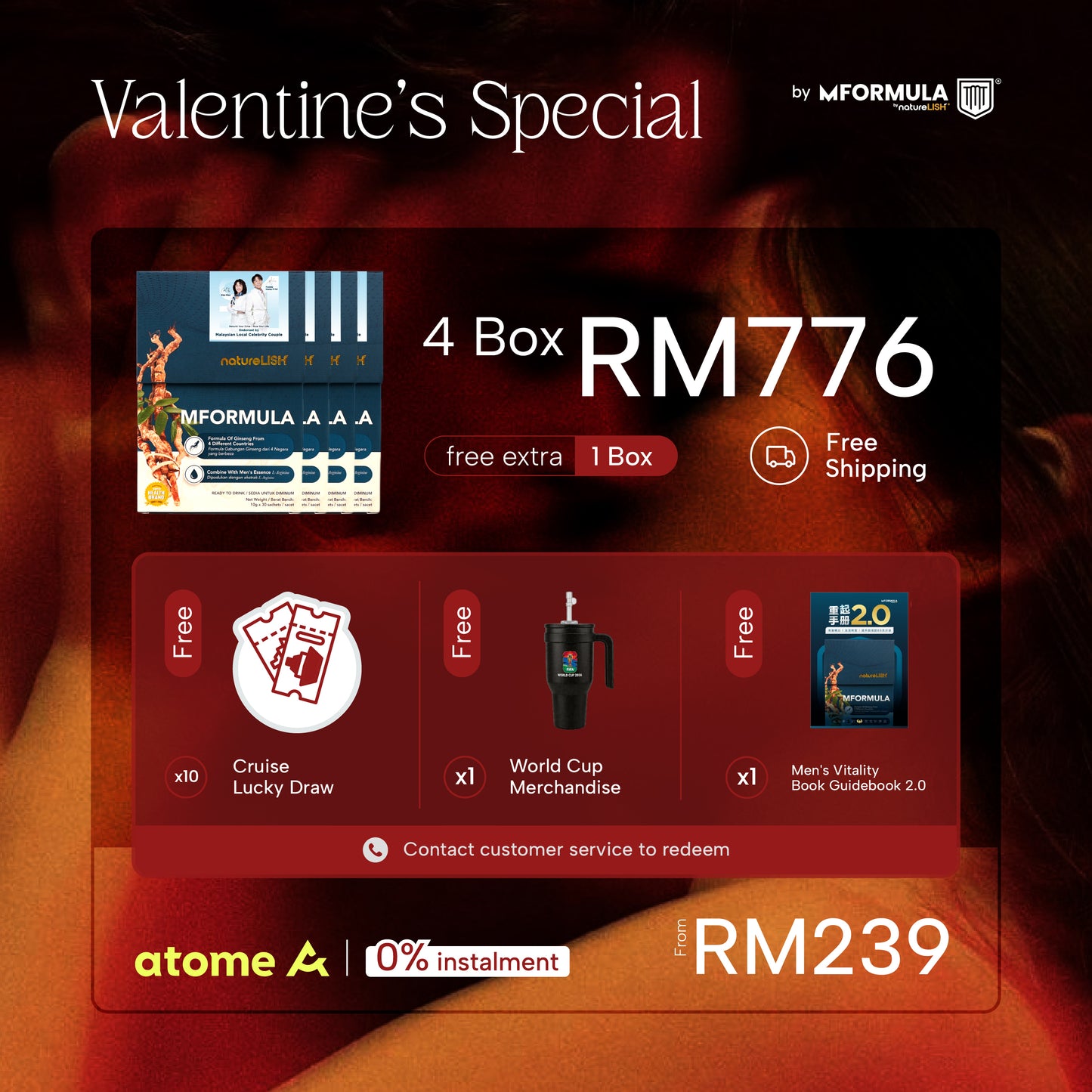 May Valentine x WORLD CUP SPECIAL 🔥- Limited Combo